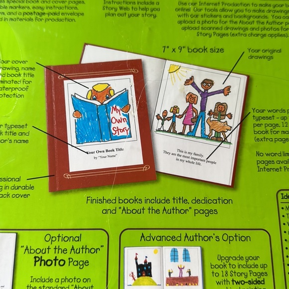 Creations by You Illustory kit publish your own book box sealed all pcs nice - Picture 7 of 12